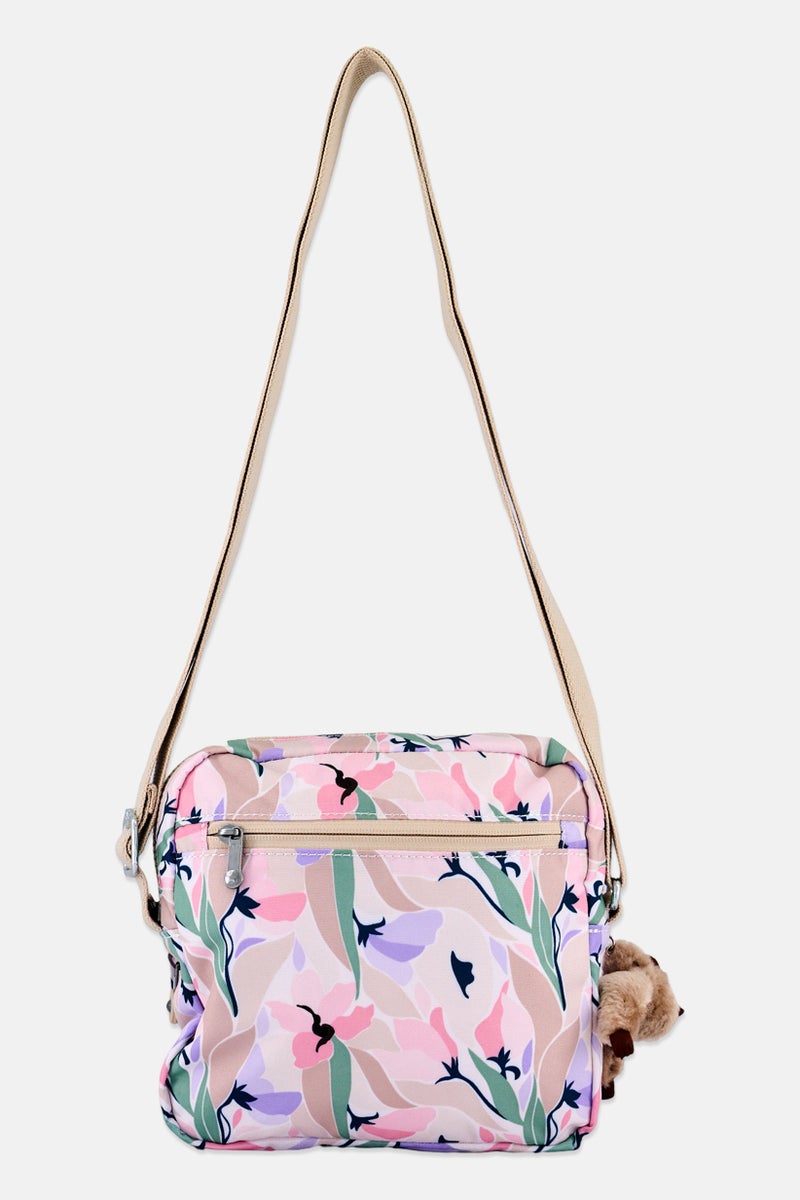 kipling Women Allover Print Zia Cross Body Bag, Multicolor - Image 4